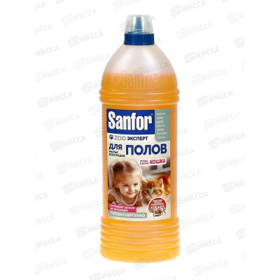 САНФОР д/пол унив ср-во У.Б. ZOO эксп когда в доме кошка 1000мл *6
