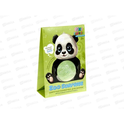 Bomb Surprise Шипучая бомб для ванн с игруш Фрук мармеладка Панда 115г