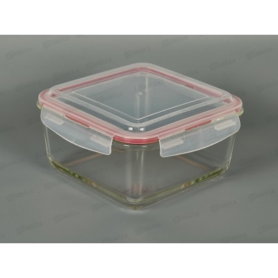 Контейнер жаропрочное стекло 2200мл с крышкой 91014 *8