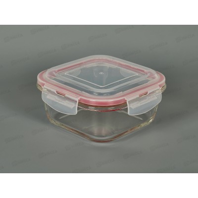 Контейнер жаропрочное стекло 800мл с крышкой 91012 *24