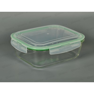Контейнер жаропрочное стекло 2260мл с крышкой 91018 *6