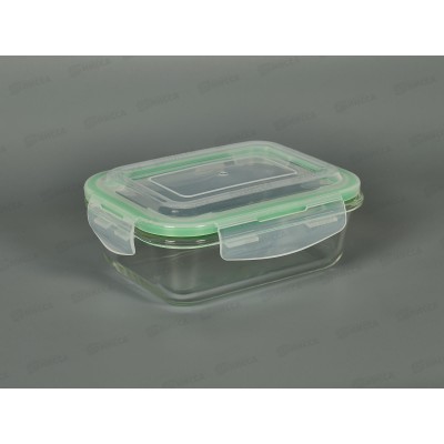 Контейнер жаропрочное стекло 640мл с крышкой 91015 *24