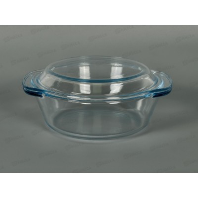 Кастрюля жаропрочное стекло 1500мл 91025 *12