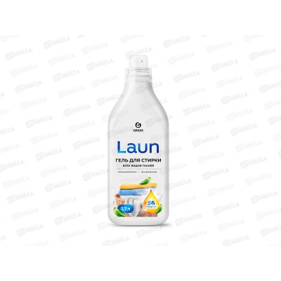 Laun гель для стирки всех видов тканей 1,7л *6  126153