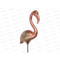 Штекер фигурка декор &quotФламинго&quot на мет. стержне 15*5*60см, 153-206  г
