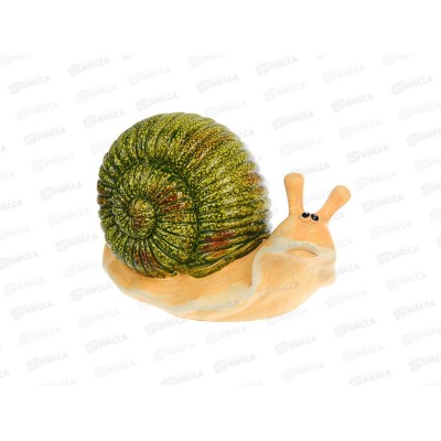 Фигура садовая &quotУлитка&quot 20*10*12см магнезия, 162-299   г