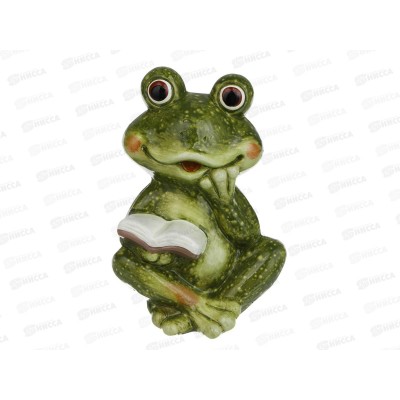 Фигура садовая &quotЛягушка&quot 11*10,5*15см глина, 162-300   г