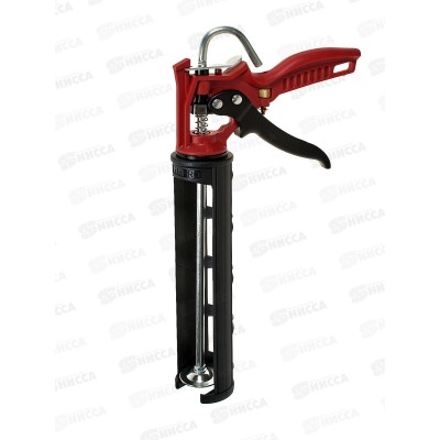 Пистолет д/герметика 310мл, усиленный с регулятором подачи, SILA *6/72