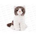Серый полосатый Котик, 25см, МL-SO-130222-25-9 Maxitoys
