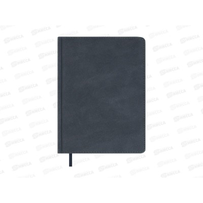 Ежедневник ФЕН А5 160л. Escalada. Нубук темно-синий 70592 *1