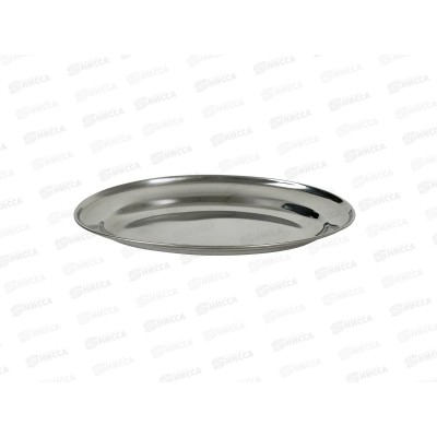 Блюдо овальное 20*14,5*2см нержавейка ПРОФИ 0245