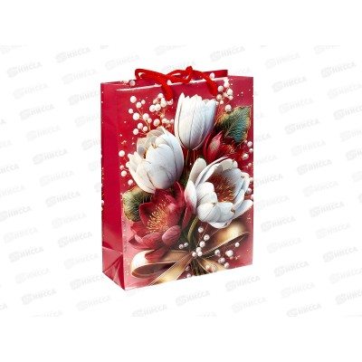 Пакет бумажный 18*24 Тюльпаны Р10738-7 *12