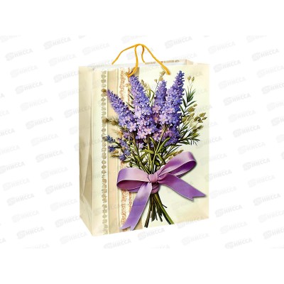 Пакет бумажный 32*44 Цветы Р10738-8 *12