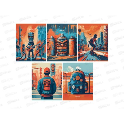 Тетрадь 48л кл. BG Городской. 61403 *8/80 Тетрадь 48л кл. BG Городской. 61403 *8/80