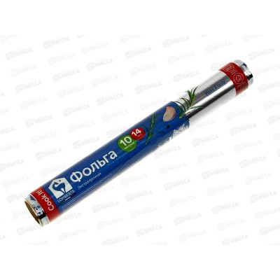 ФОЛЬГА алюминиевая Lomberta экстрапрочная 10м 14мкм *30 ФОЛЬГА алюминиевая Lomberta экстрапрочная 10м 14мкм *30