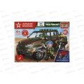 Конструктор &quotГОРОД МАСТ&quot UAZ PUCKUP Военный, 41дет. SB-7373