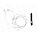 Наушники вкладыши 8-pin разъем с МК длина 1.2м More choice G15i White