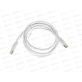 Дата-кабель USB 3.0A PD 60W Type-C K63aa, 1м ПВХ White Дата-кабель USB 3.0A PD 60W Type-C K63aa, 1м ПВХ White