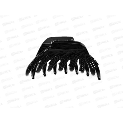 Краб пластик. 7см черный со стразами №069