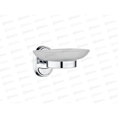 Мыльница к стене (матовое стекло)  А2020