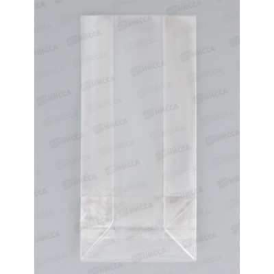 Пакет полипропилен прозрачный, прямоуг.дно 9*5*19см 9378569
