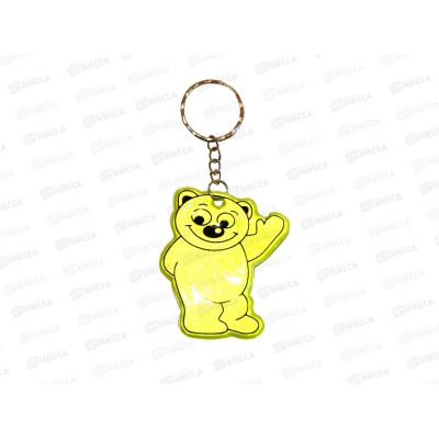 Брелок светоотраж. Мишка  *12 РК-А-4