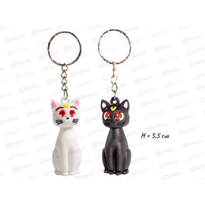 Брелок сувенирный пвх Котик *12 P-KS-27