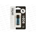 Флеш-карта Perfeo USB  4GB E01 Blue economy series