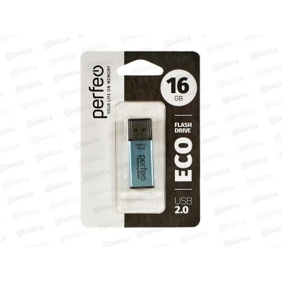 Флеш-карта Perfeo USB 16GB Е03 Blue economy series