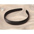 Ободок  для волос &quotАтлас&quot классика, 2см черный 3527127