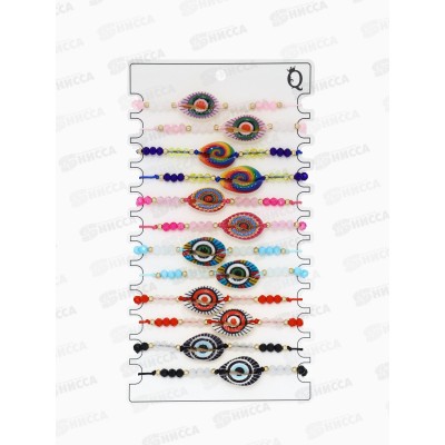 Браслет-оберег &quotГлазик&quot ракушка 12шт (цена за шт.) 10826386