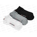 Носки д/спорта С-40/3 3 пары GRAND LINE черн/бел/сер р-27