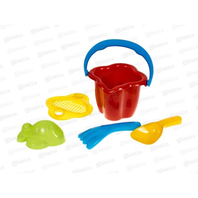 Набор песочный "Лукошко" 5 эл., 40-0111 Набор песочный "Лукошко" 5 эл., 40-0111