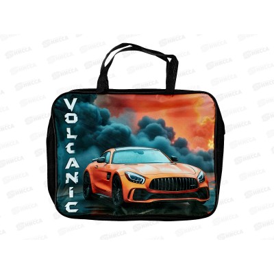 Папка д/труда ПЧЕЛКА А4 с руч. широкая Огненная тачка  ПШ-11 *25