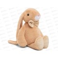 Зайчик Зак, 28см сидя, карамельный (ЗЗ/28/54-1)