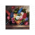 Алмазная мозаика Букет цветов 30*30см, JG20008