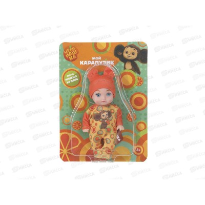 Пупс &quotКарапуз&quot Y12AB-CHEBURASHA-25-RU неозв. 12см, можно купать