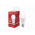 Лампа светодиодная IN HOME LED-A60-VC 20Вт E27 ЗССТ 3000/4000/6500K 2000Лм с переключателем на лампе *10/100