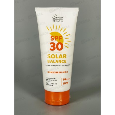 ST Солнцезащитное молочко для тела Solar Balance SPF30 150мл *24