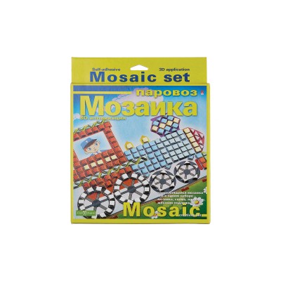 Набор декор мозаика АЛЬТ №5 Паровоз 2-086/05