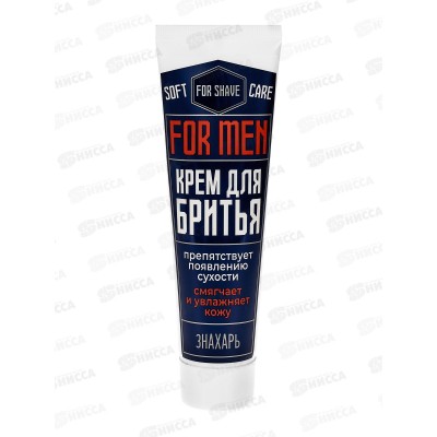 ЗНАХАРЬ Крем для бритья For Shave 100мл 0621 *24 ЗНАХАРЬ Крем для бритья For Shave 100мл 0621 *24