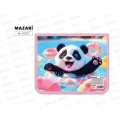 Папка д/тетр. MAZARI А5 Панда пластик., на молнии М-17375 *25 Папка д/тетр. MAZARI А5 Панда пластик., на молнии М-17375 *25