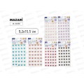 Наклейки-стразы акрил. MAZARI Бантики 9.2*15,5см 6диз. M-20456 *12 Наклейки-стразы акрил. MAZARI Бантики 9.2*15,5см 6диз. M-20456 *12