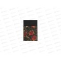 Ластик  B.V. Flora Black nigt черный,42-0093*60