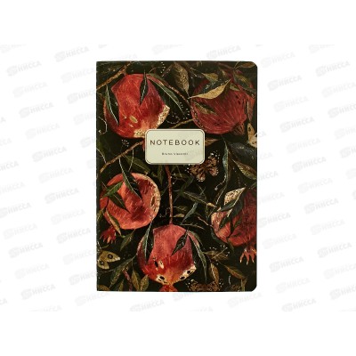 Тетрадь 40л кл. B.V. Flora Гранат 7-40-001/170*4/64 Тетрадь 40л кл. B.V. Flora Гранат 7-40-001/170*4/64