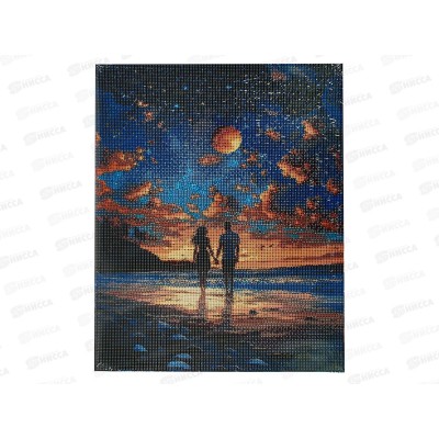 Алмаз. мозаика (класс.) 40х50см Пара под звёздами, НД-1289 с подр. Алмаз. мозаика (класс.) 40х50см Пара под звёздами, НД-1289 с подр.