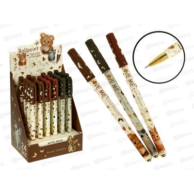 Ручка шар. B.V. Love me Friends 20-0215/74*24/288