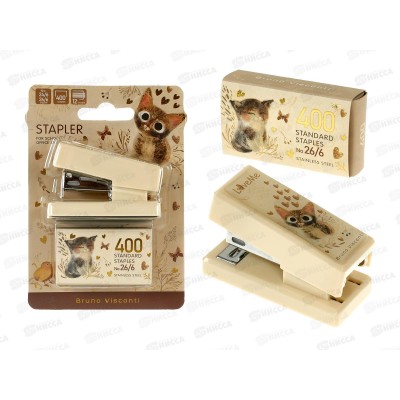 Степлер №24 со скобами B.V. Love me ,46-0003 *12/72