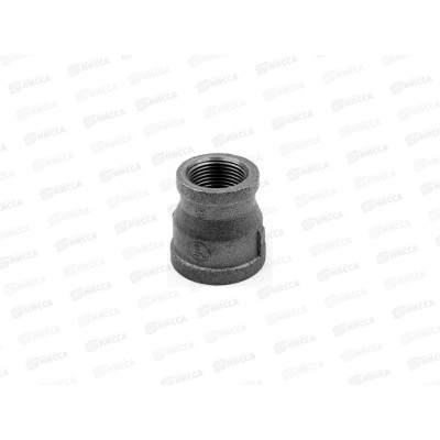 Муфта переходная 1"x3/4" вн.-вн. чугун черный, AV Engineering Муфта переходная 1"x3/4" вн.-вн. чугун черный, AV Engineering
