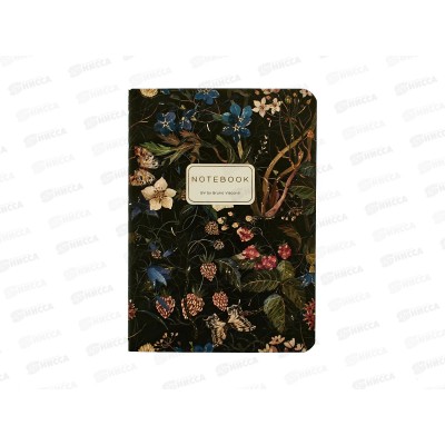 Блокнот 32л кл. B.V. А6 Flora Лесные ягоды 7-32-1387/05*4/64